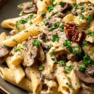 Vegan Mushroom Pasta