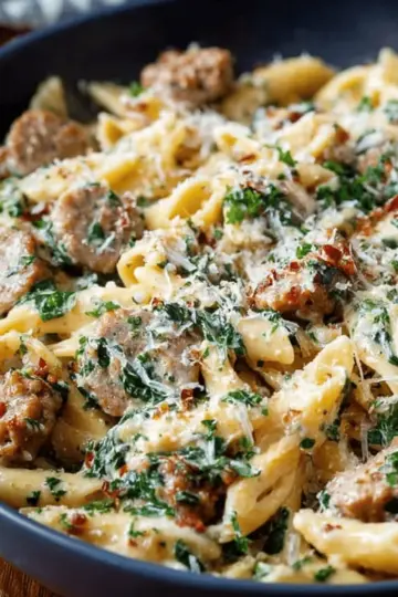 Creamy Italian Sausage Pasta