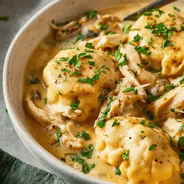 Slow Cooker Chicken and Dumplings