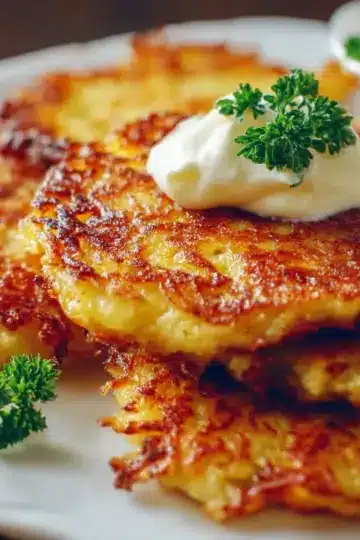 Kartoffelpuffer (German Potato Pancakes)