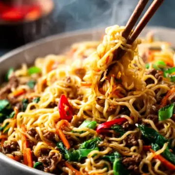 Mongolian Noodles
