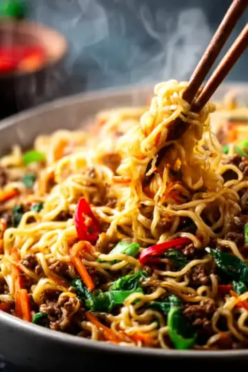 Mongolian Noodles