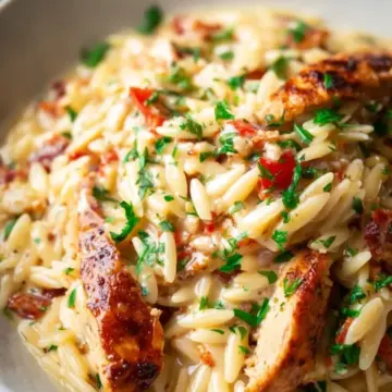 Cajun Chicken Orzo