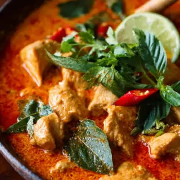 Thai Red Curry with Chicken