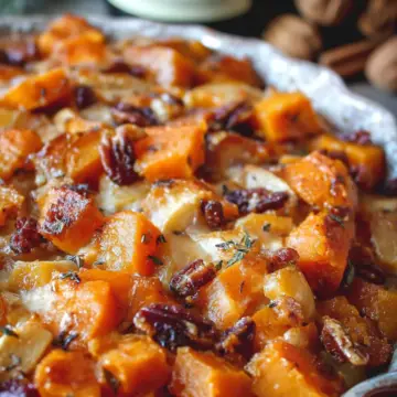 Butternut Squash Apple Bake
