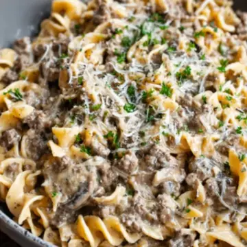 Ground Beef Stroganoff Recipe