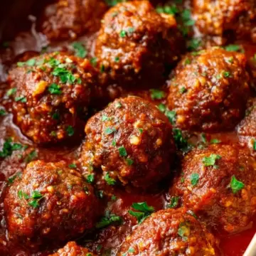 Easy Baked Porcupine Meatballs