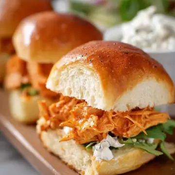 Buffalo Chicken Sliders