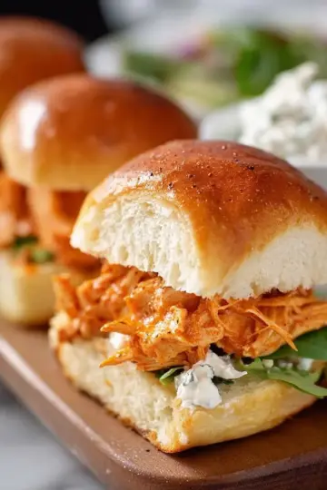 Buffalo Chicken Sliders