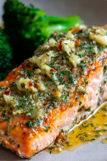 Garlic Butter Baked Salmon