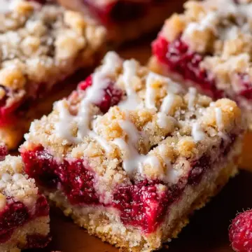 Raspberry Streusel Bars