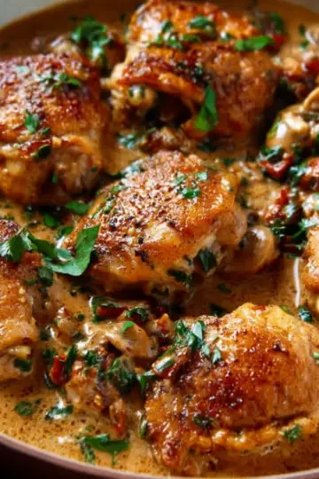 Chicken Fricassée