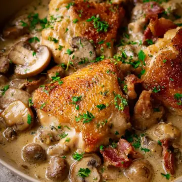 Coq au Vin Blanc