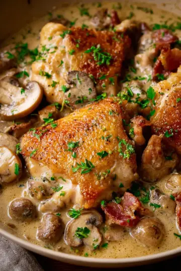 Coq au Vin Blanc