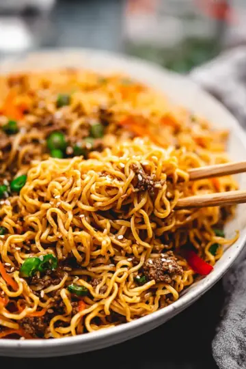 Mongolian Noodles