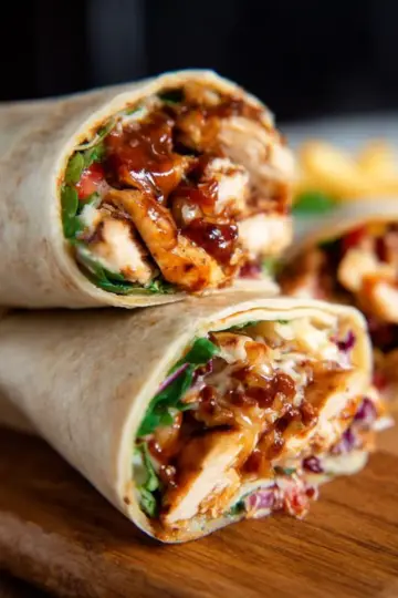 BBQ Chicken Wraps