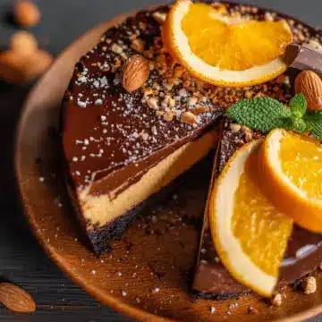 Chocolate Orange Cheesecake