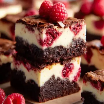 Raspberry Cheesecake Brownies