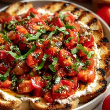 5-Minute Bruschetta Dip