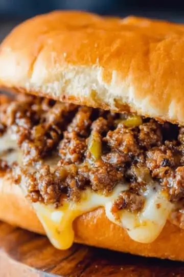 Philly Cheese Steak Sloppy Joes