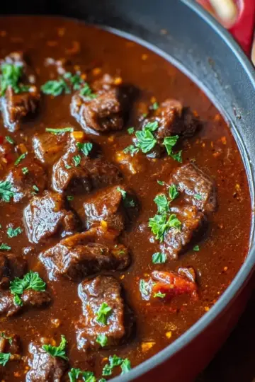 Authentic German Goulash (Rindergulasch)