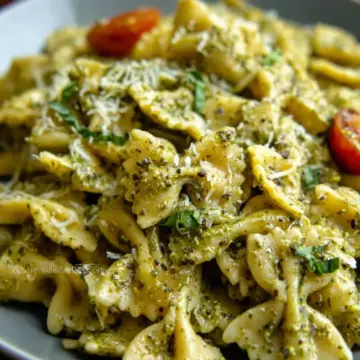 Creamy Pesto Pasta Recipe