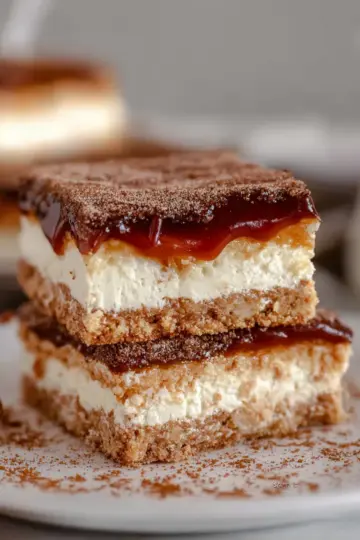 Churro Cheesecake Bars