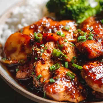 Jalapeno Peach Chicken