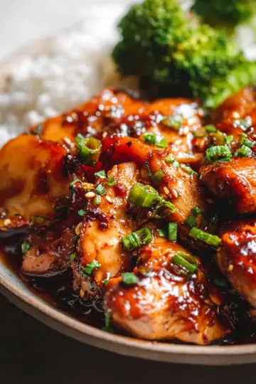 Jalapeno Peach Chicken