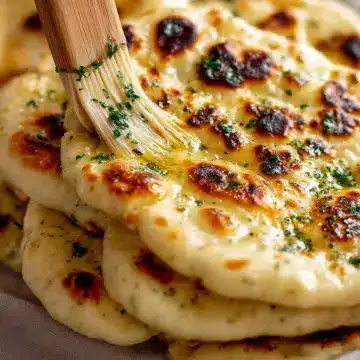 Naan recipe – fluffy, bubbly, chewy!