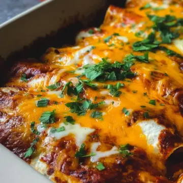 The Best Ground Beef Enchiladas