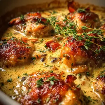 French Chicken Casserole a la Normande