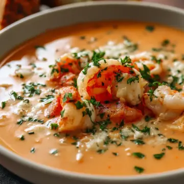 Crab and Shrimp Seafood Bisque