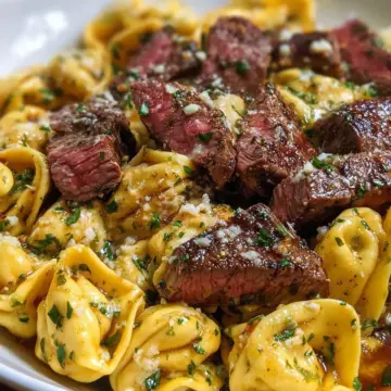 Creamy One-Pan Steak Bite Tortellini: Weeknight Magic