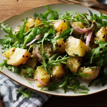 Potato Salad With Arugula & Dijon Vinaigrette