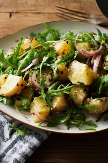 Potato Salad With Arugula & Dijon Vinaigrette