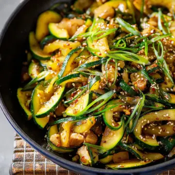 Zucchini Stir Fry