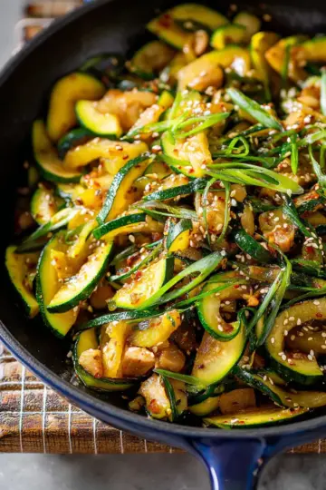 Zucchini Stir Fry