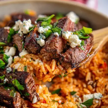 Steak & Queso Rice