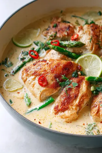 Creamy Coconut Milk Chicken Recipe
