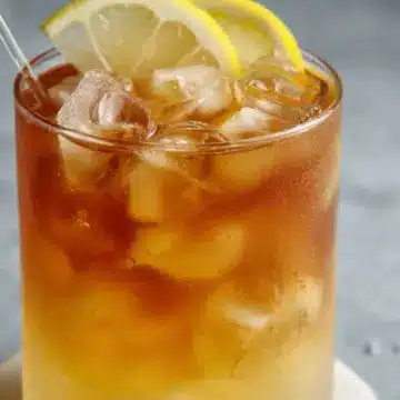 Lemon Vanilla Iced Tea