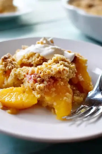 Peach Dump Cake