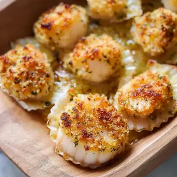 Baked Scallops