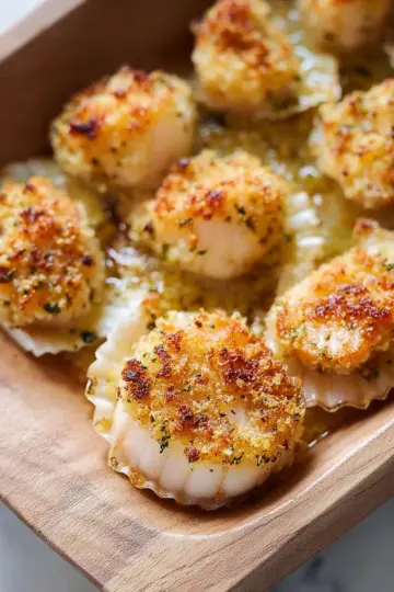 Baked Scallops