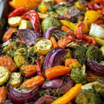 Garlic Herb Roasted Vegetables