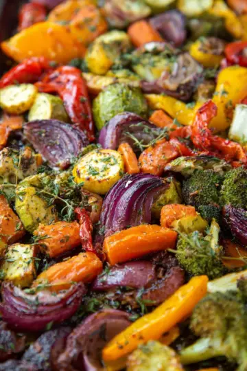 Garlic Herb Roasted Vegetables