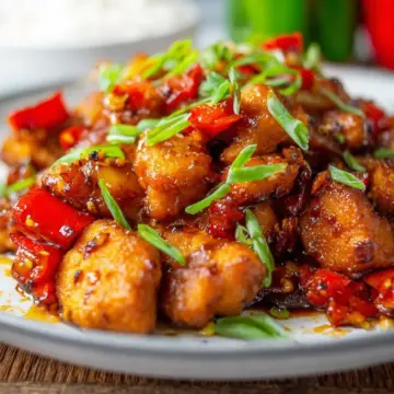 Hot Honey Pepper Chicken