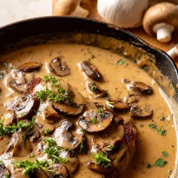 Creamy Mushroom Marsala Sauce