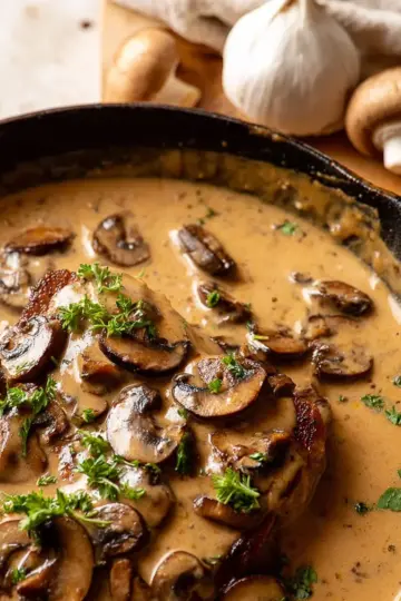 Creamy Mushroom Marsala Sauce