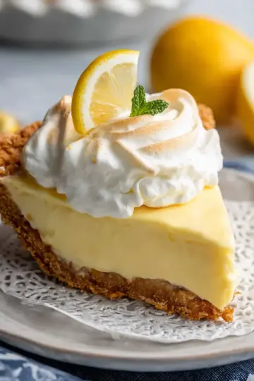 Lemon Sour Cream Pie